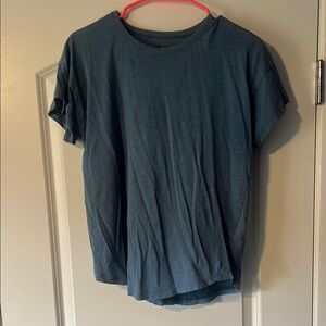 Madewell whisper cotton ribbed crewneck tee